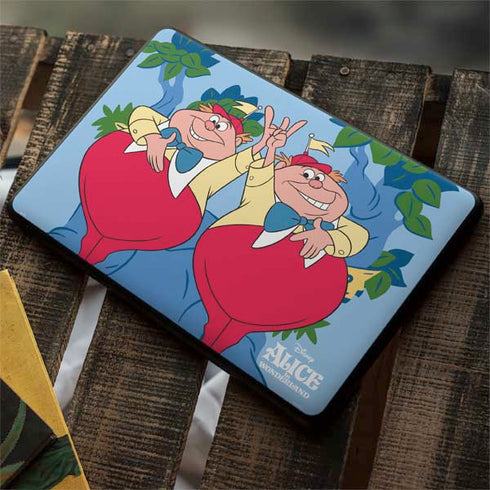 Disney Alice in Wonderland Tweedle Dee and Tweedle Dum Google Pixelbook Go Skin